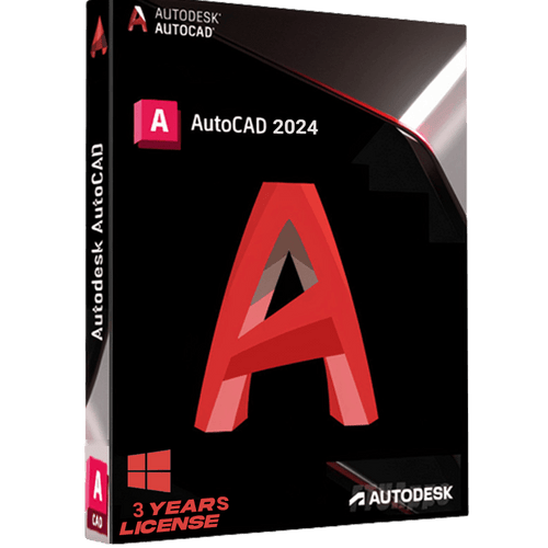 AutoDesk AutoCAD 2024 Windows – 3 Years Subscription Lickeys