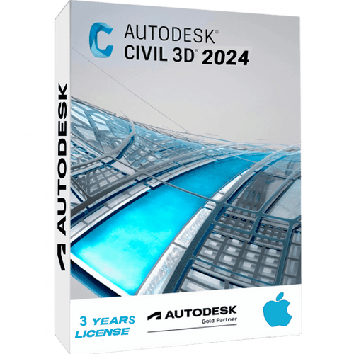 AutoDesk Civil 3D 2024 MAC – 3 Years Subscription Lickeys