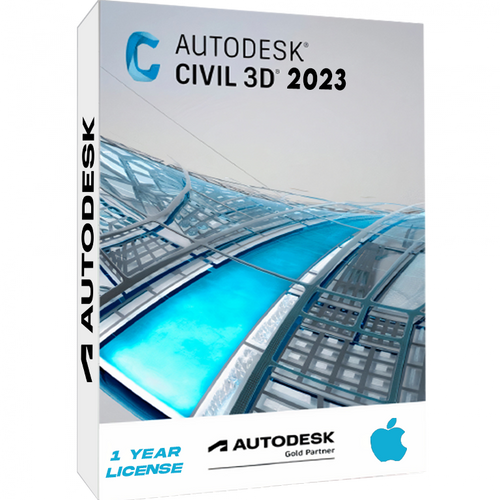 AutoDesk Civil 3D 2023 MAC Full Activated – 1 Year Key Lickeys