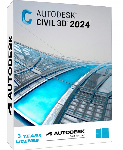 AutoDesk Civil 3D 2024 Windows – 3 Years Subscription Lickeys